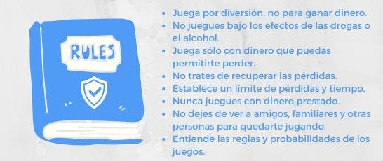 Reglas Juego responsable