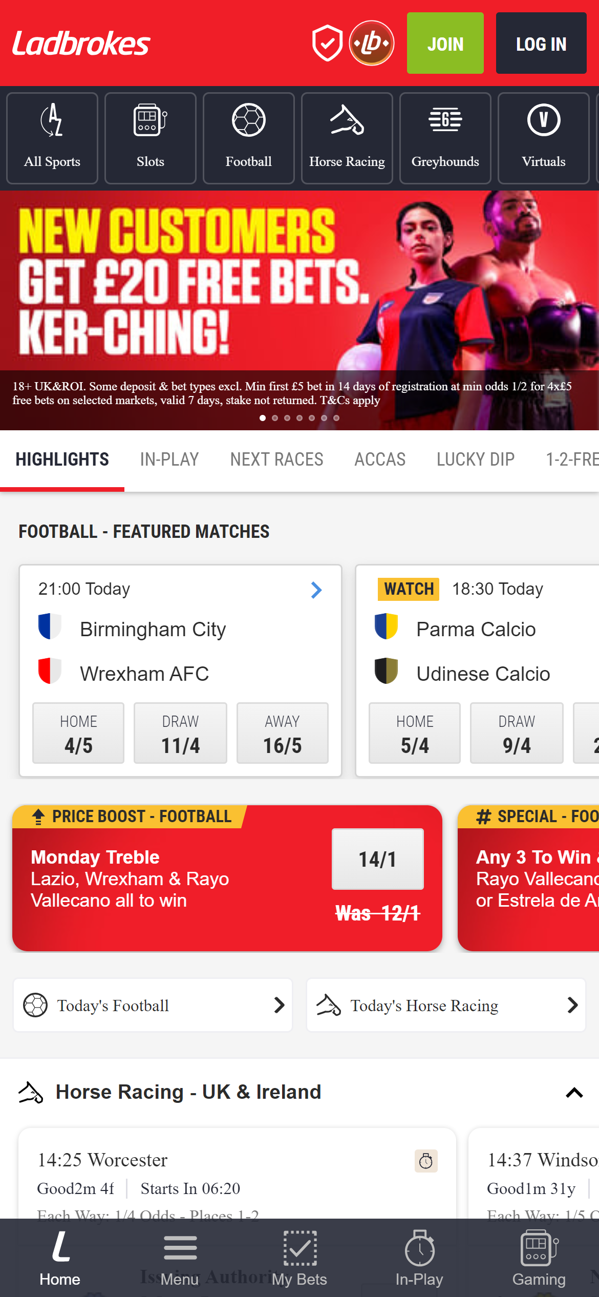 Ladbrokes Sportsbook UK