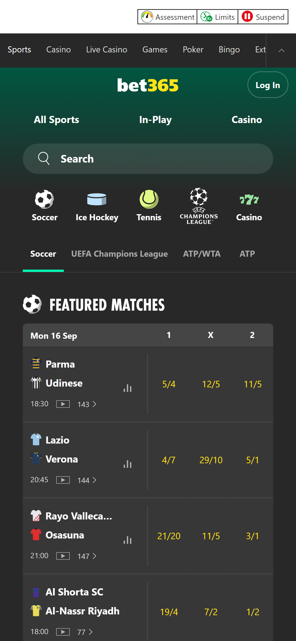 Bet365 sportsbook UK