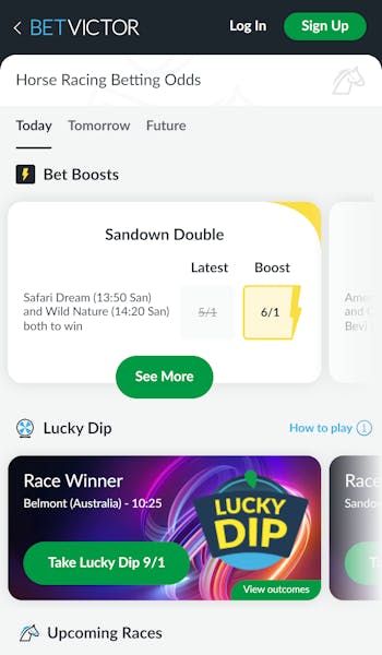 BetVictor horse racing uk