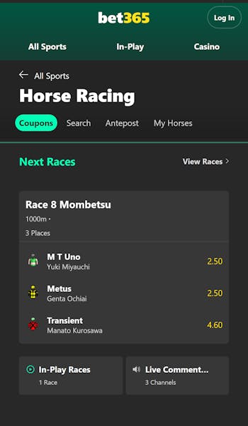bet365 horse racing uk