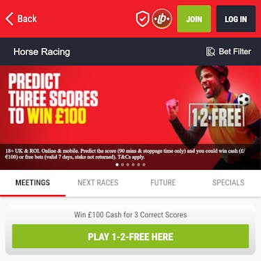 Ladbrokes horse racing uk