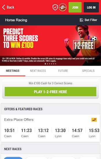 Ladbrokes horse racing uk