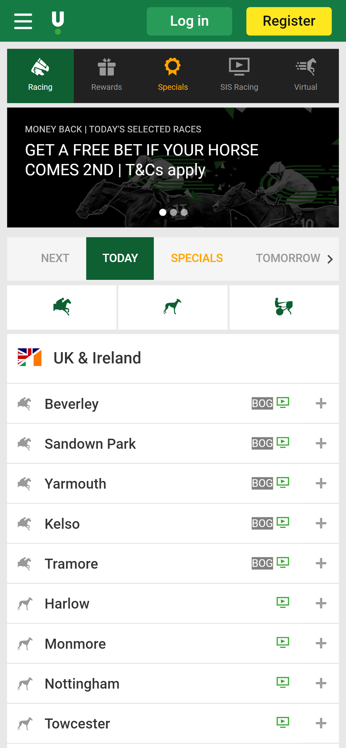 Unibet horse racing uk