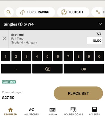 BetMGM qualifying bet UK