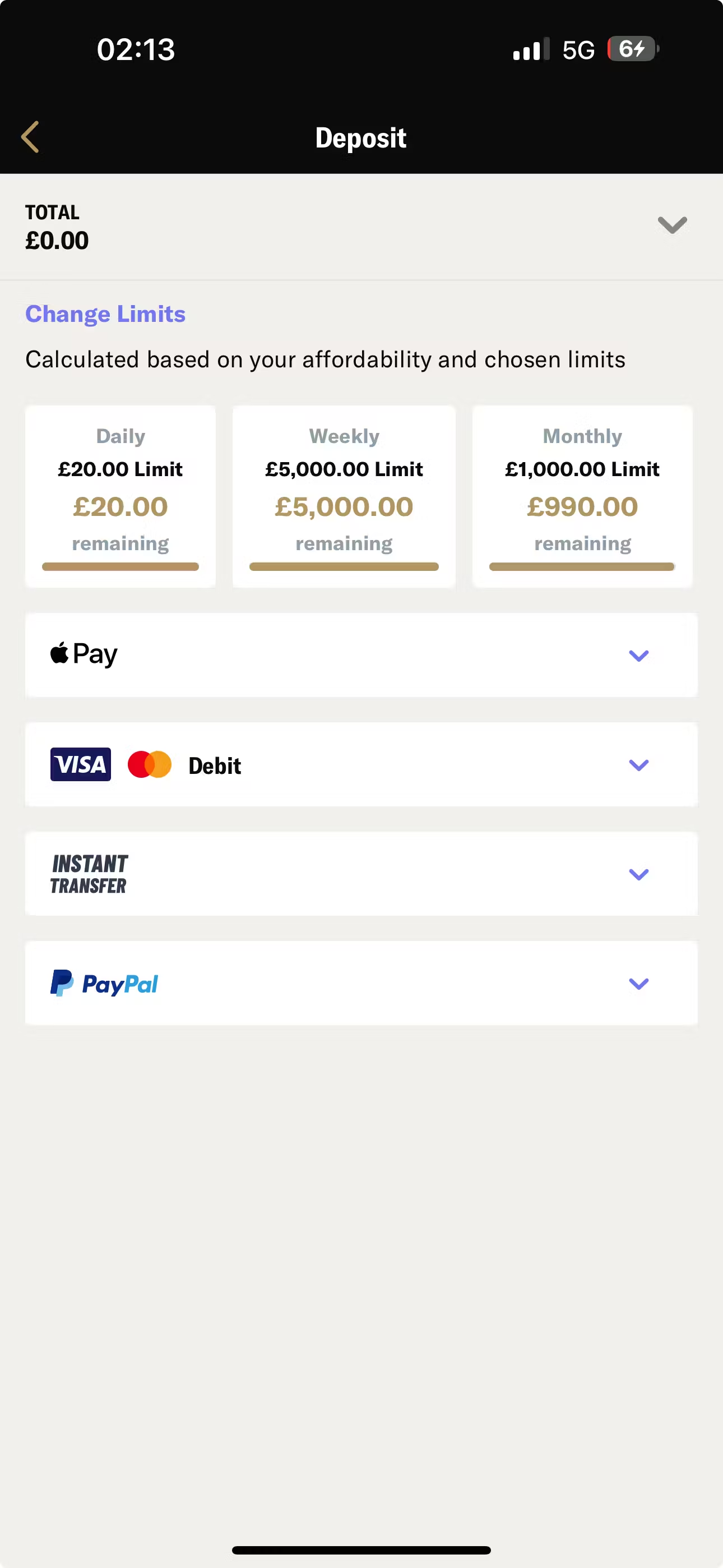 BetMGM deposit UK
