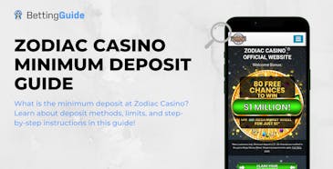 zodiac casino minimum deposit