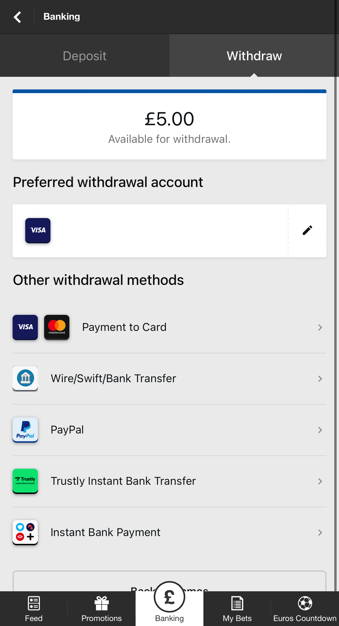 BetWay Withdraw 1 (UK)