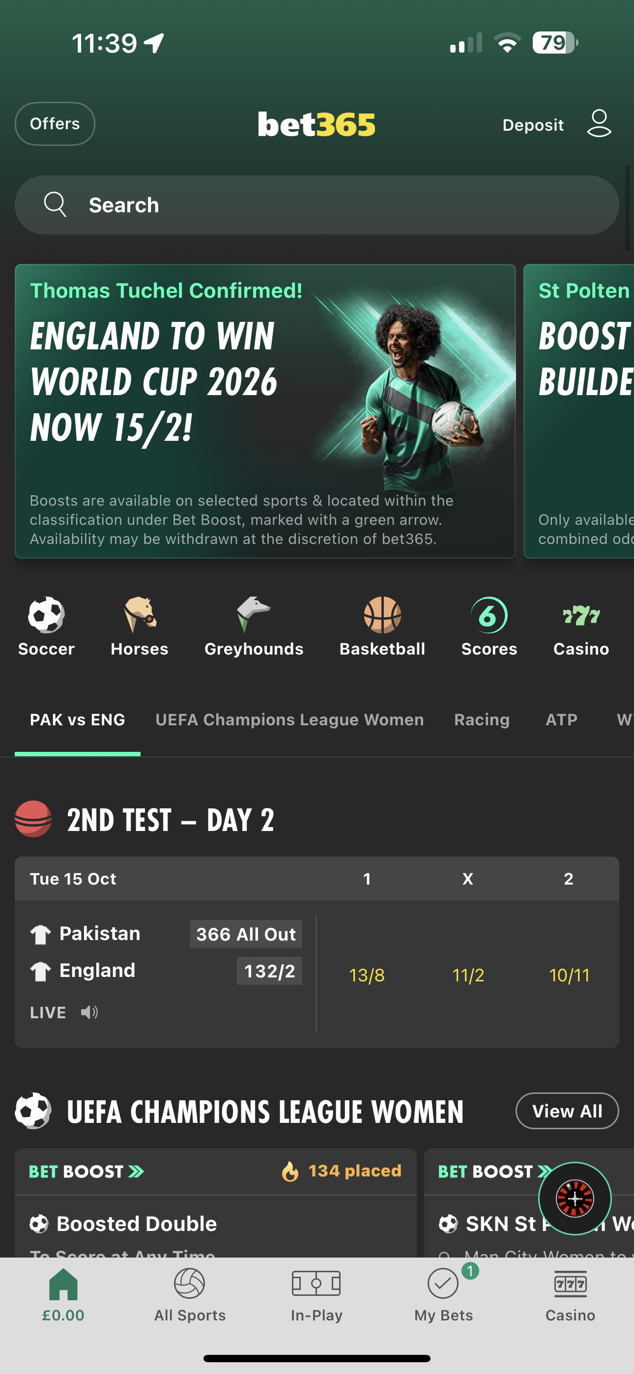 Bet365 Home (UK)