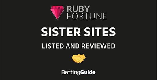 Ruby Fortune Sister Sites - Listed and Reviewed