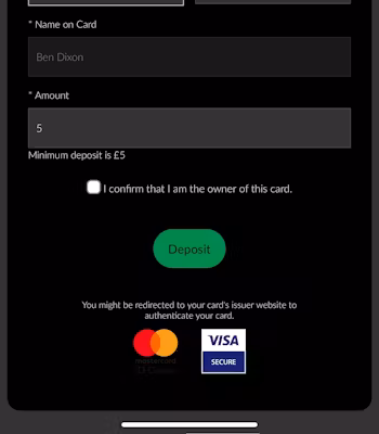 Parimatch Deposit 3 (UK)