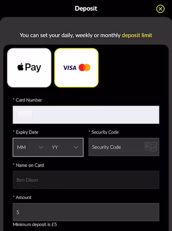 Parimatch Deposit 2 (UK)