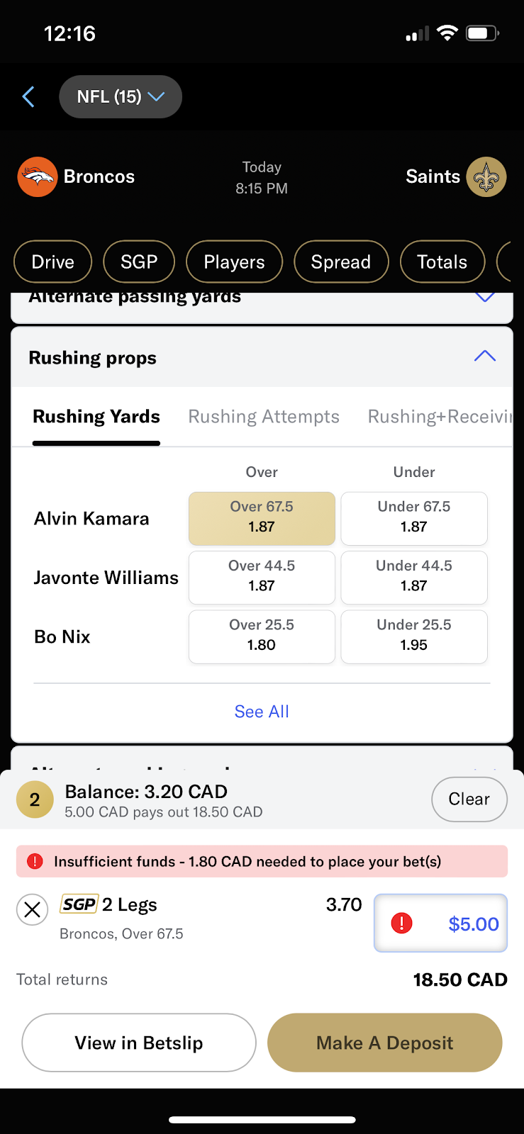 betmgm betslip step 3