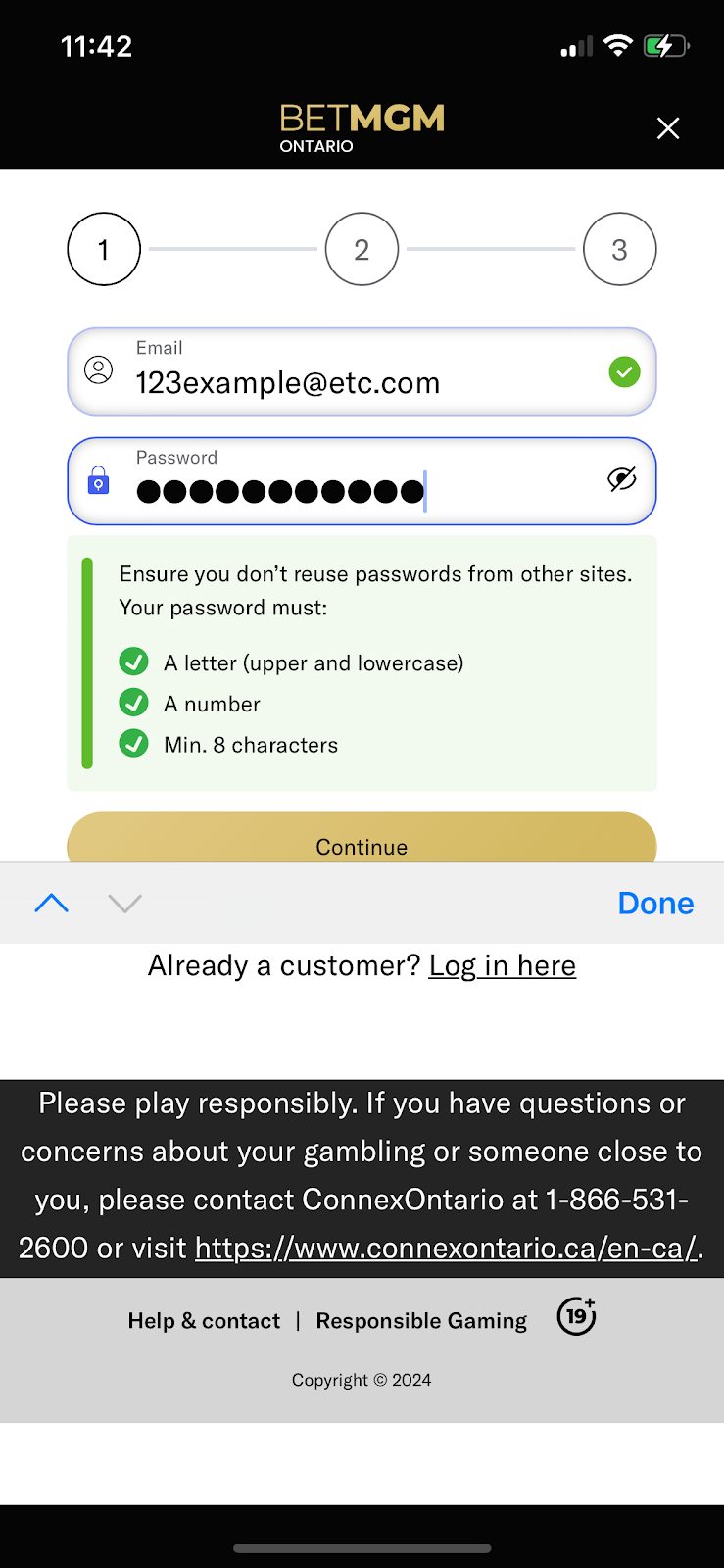 how to register at betmgm step 1