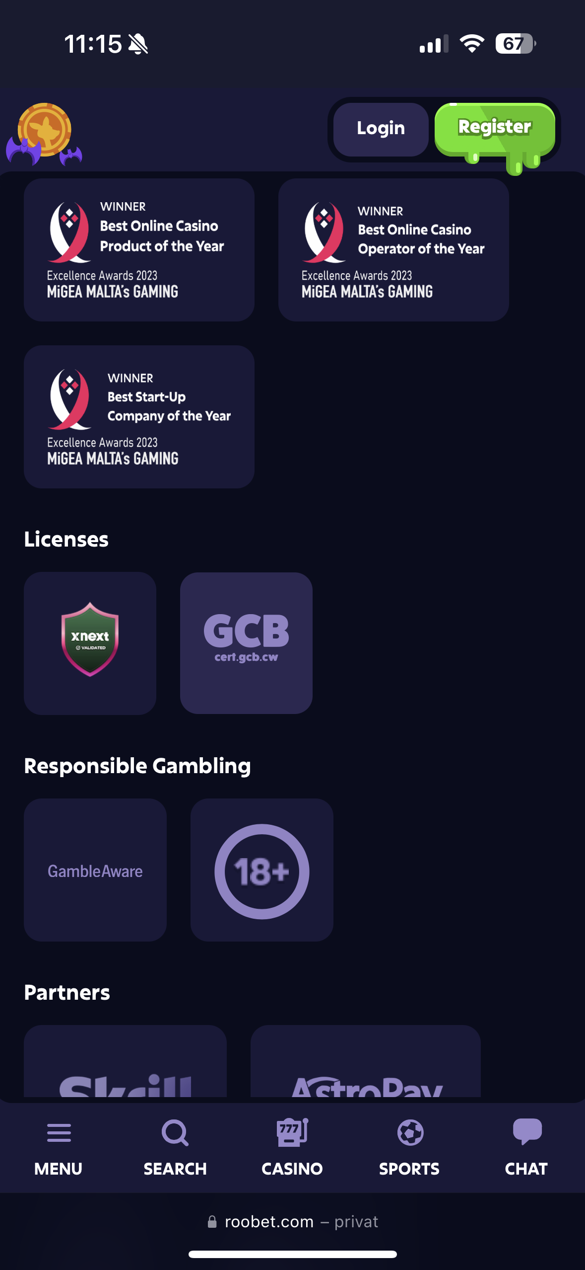Casino Roobet