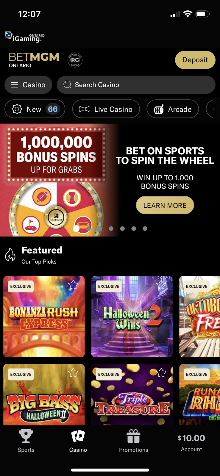 online slots at betmgm