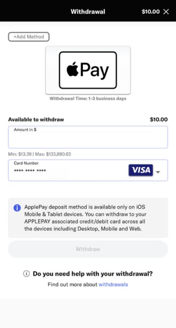 preferred withdrawal option 