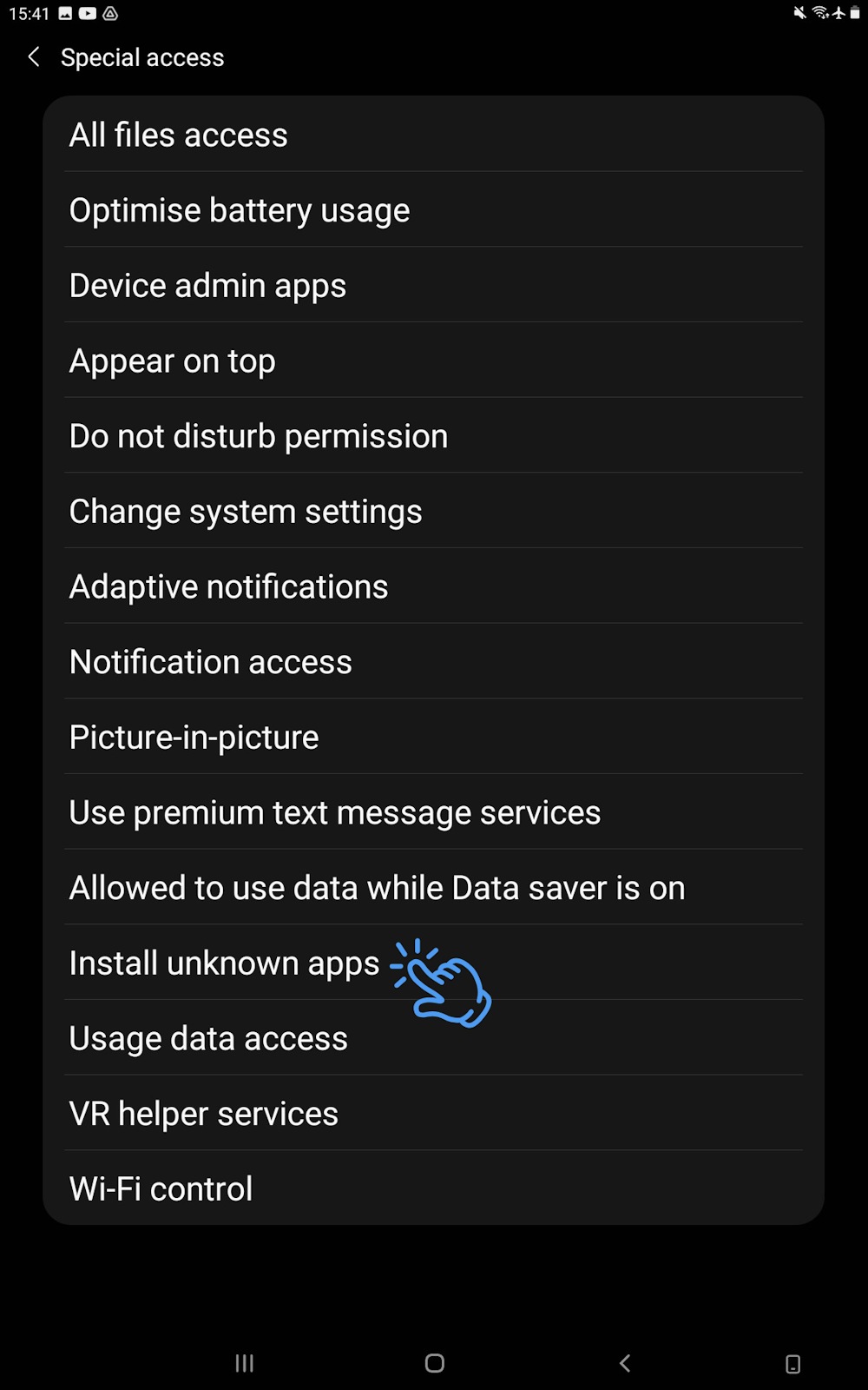 How to Enable APK Download 3