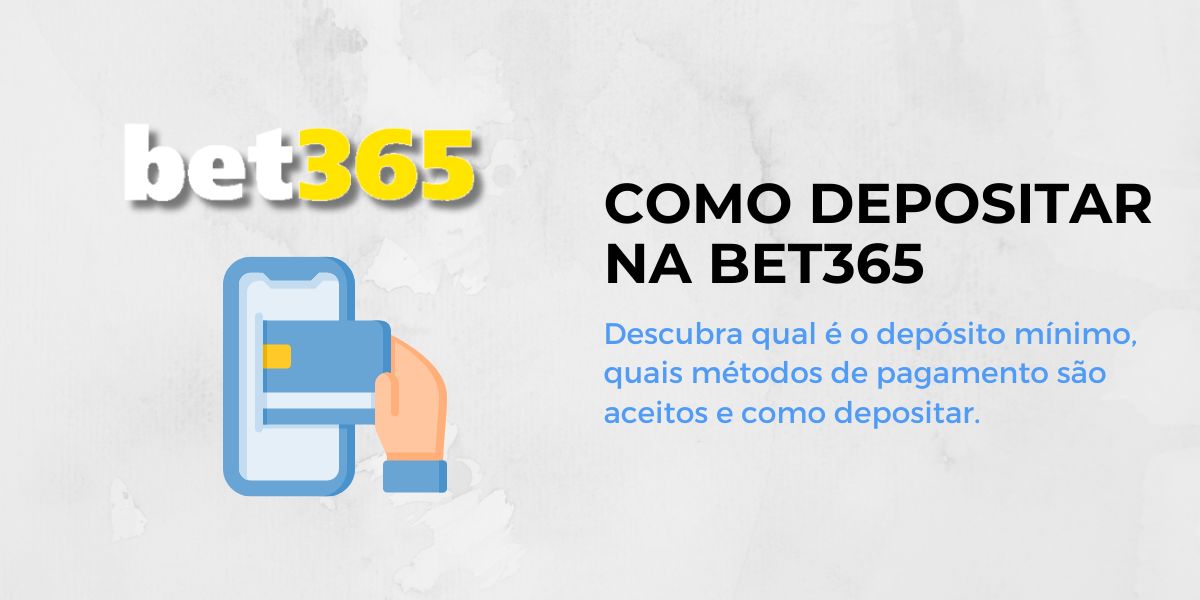 Como depositar na Bet365