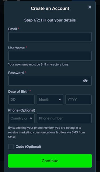 Stake Registration India