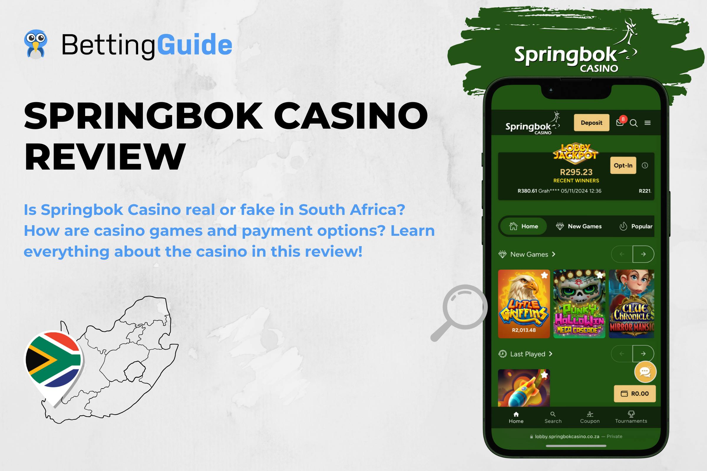 Springbok Casino Review