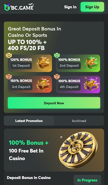 BC.Game registration 1 India