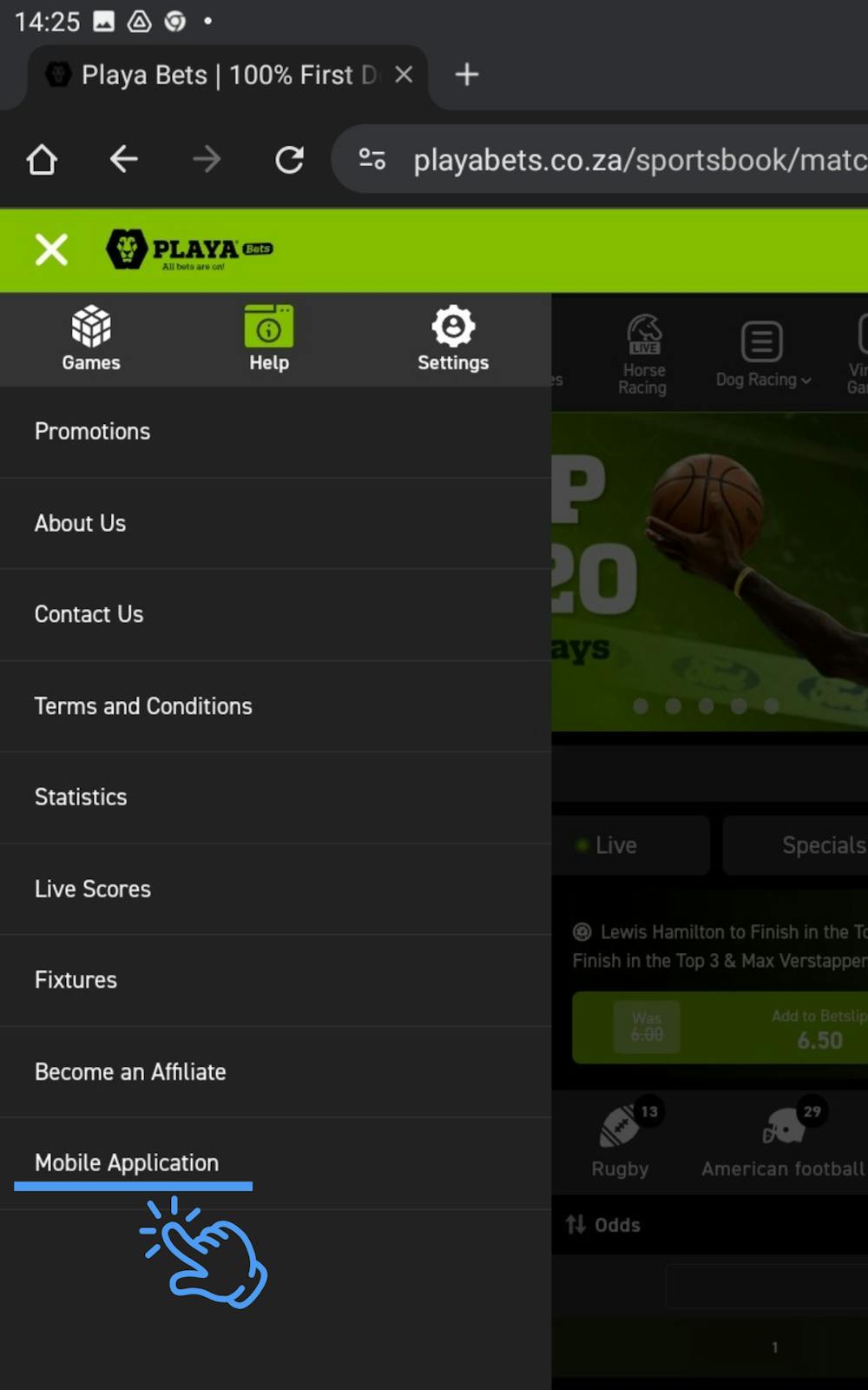 How to Download Playabets App APK Step 7
