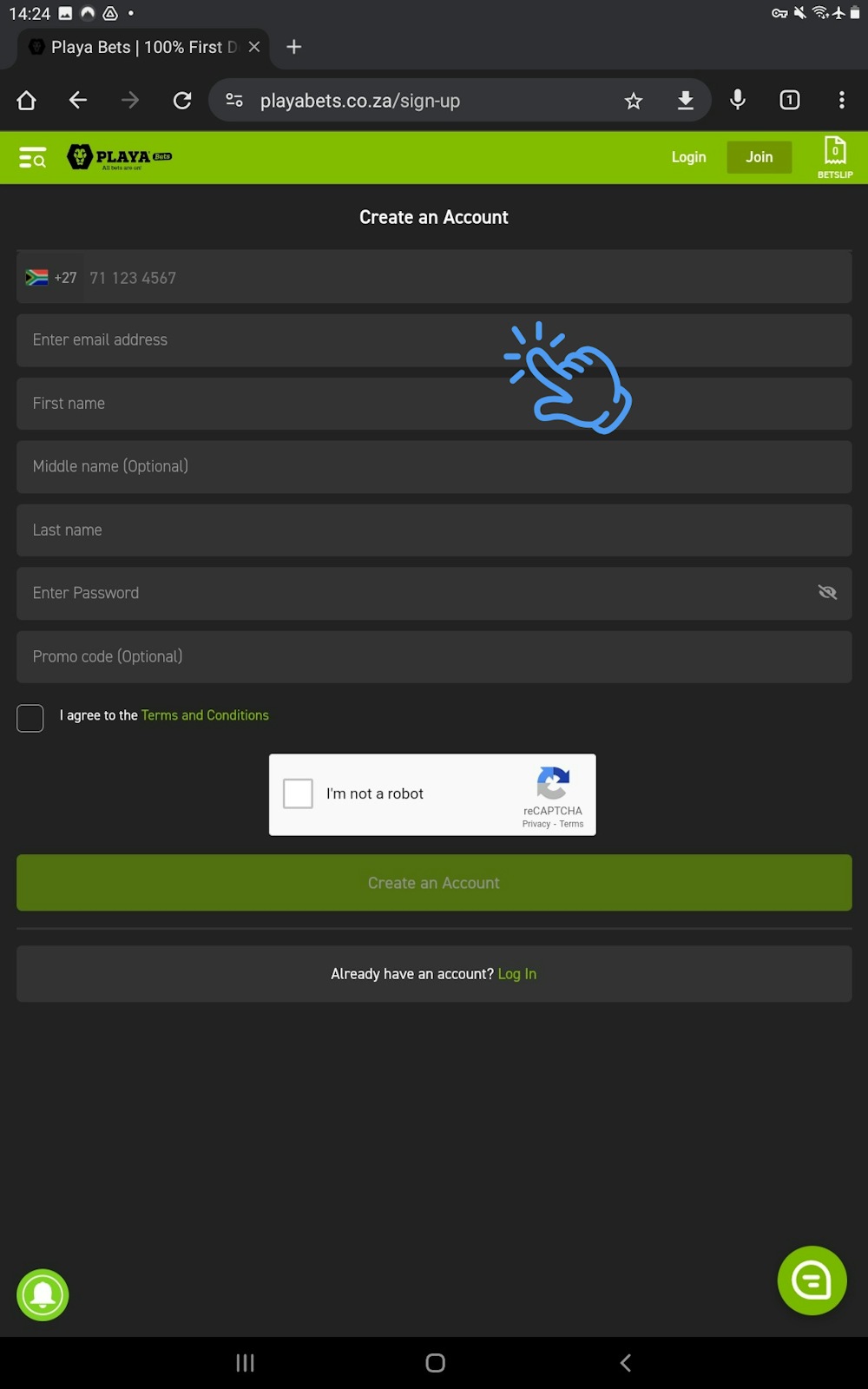 How to Download Playabets App APK Step 6