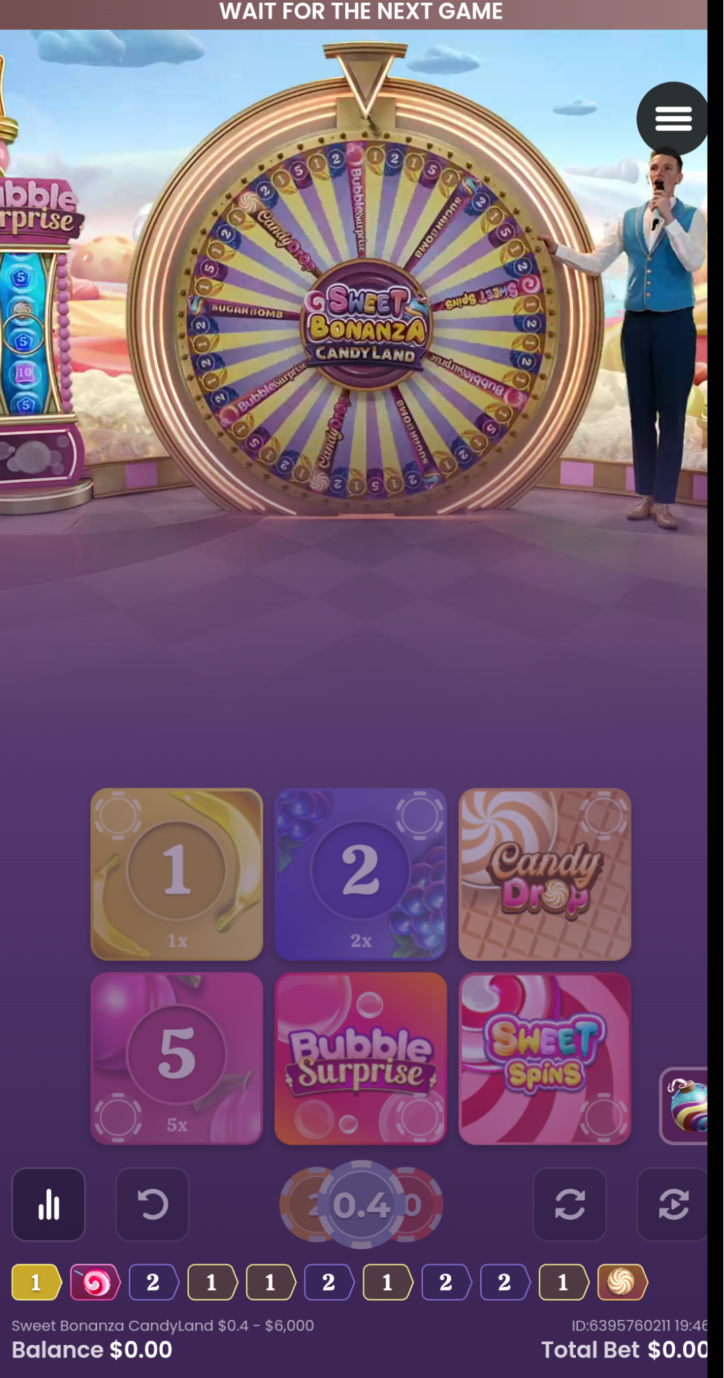 sweet bonanza testing