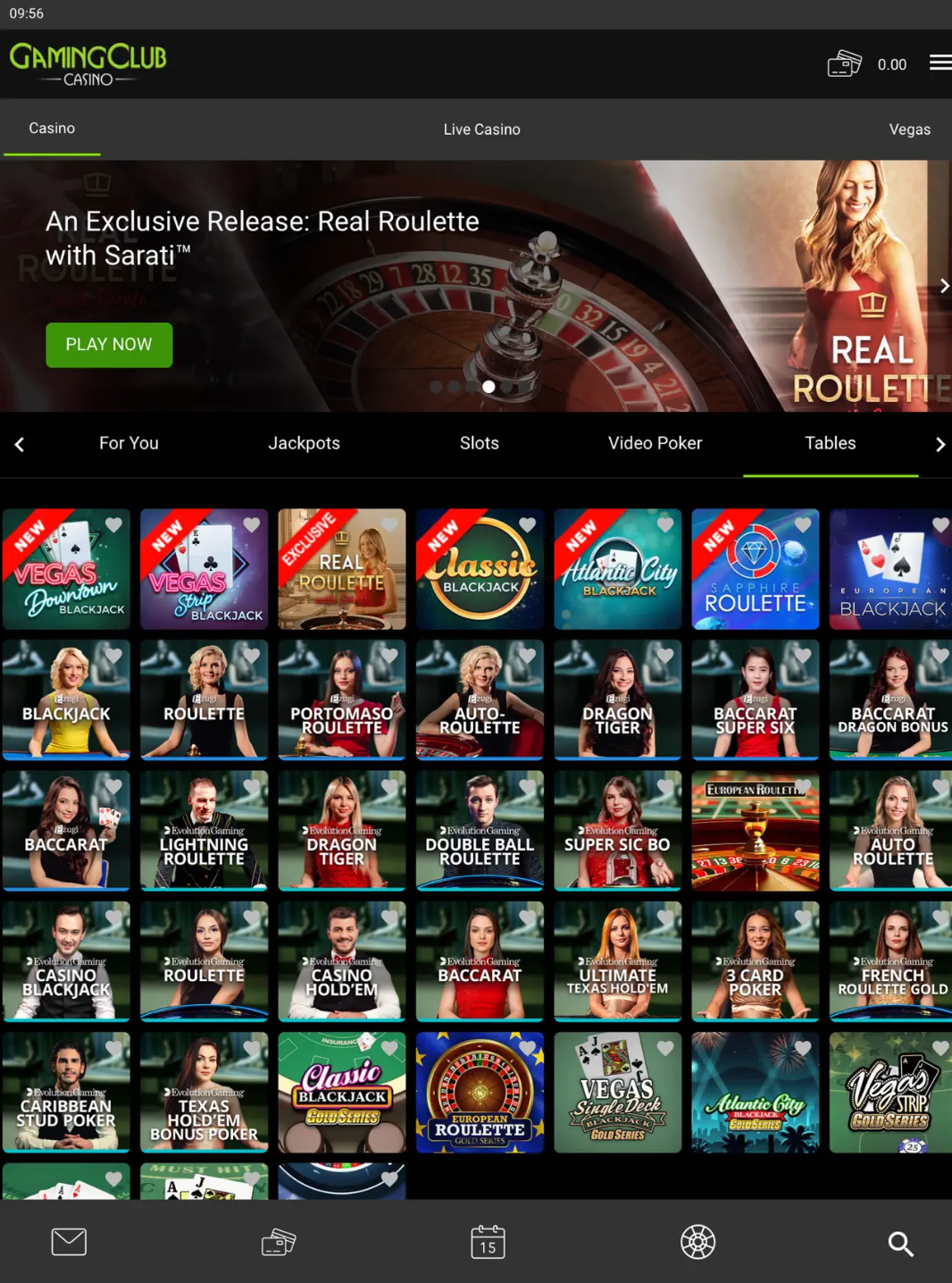 gaming club game selection preview