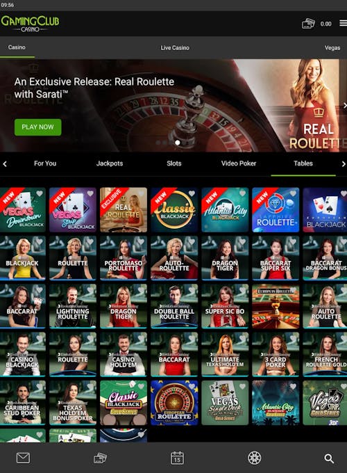 gaming club game selection preview