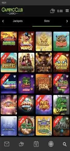 gamingclub casino app store preview 2