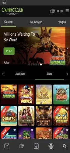 gamingclub casino app store preview 3