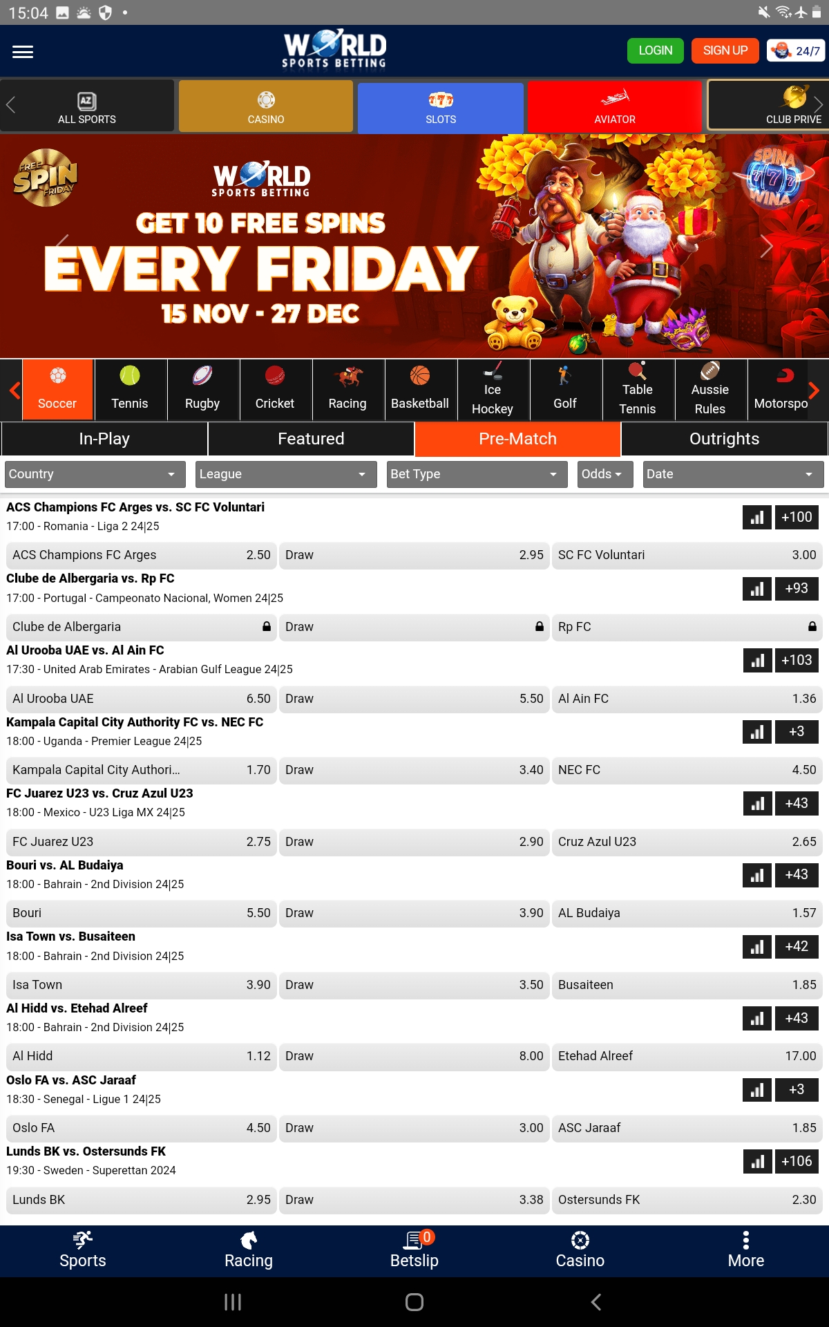 WSB App for Android 2