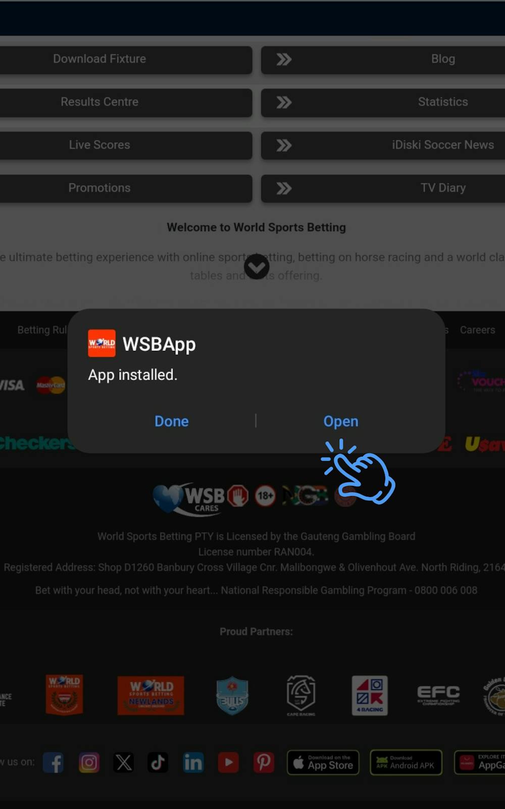 How to Download WS App APK Step 10