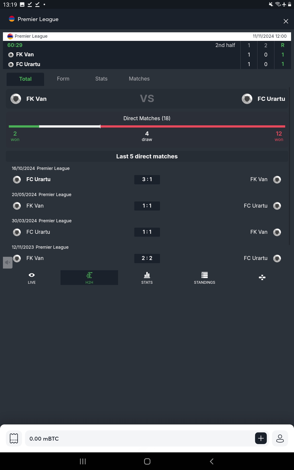 Sportsbet.io App Android 2