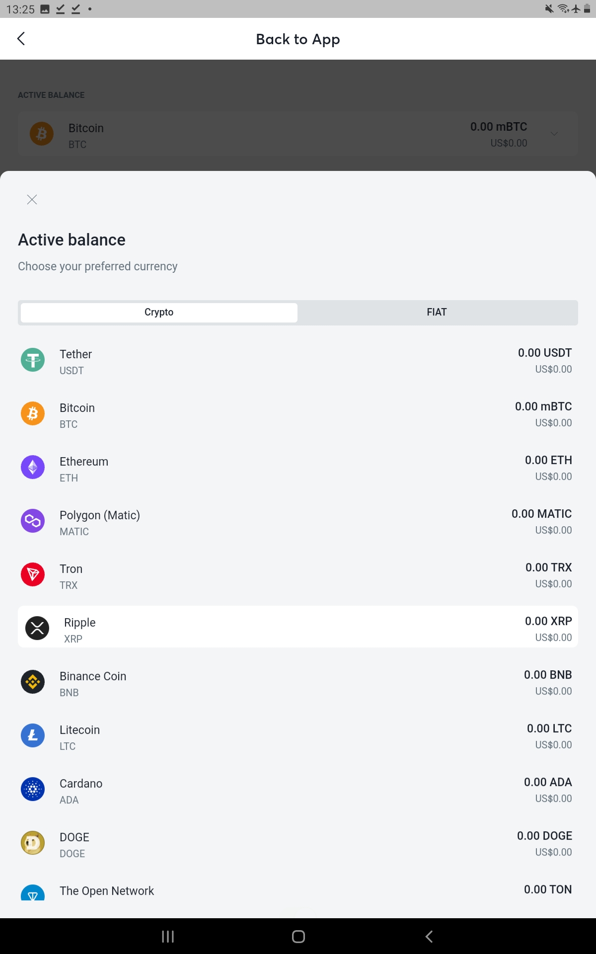 Sportsbet.io App Android 7