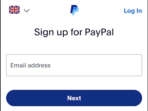 PayPal Signup 3 (UK)