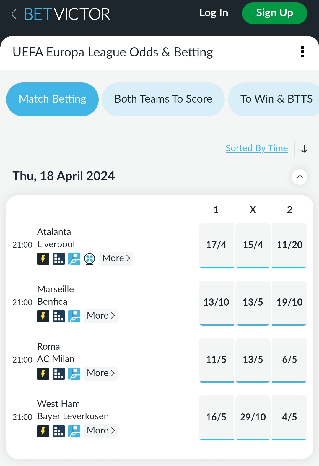 BetVictor Soccer Canada