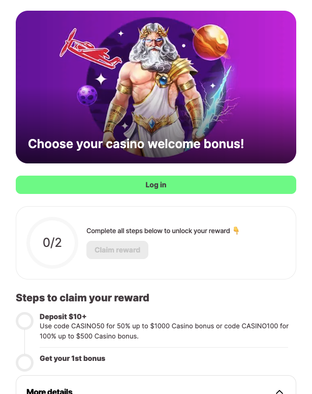 10bet casino welcome bonus