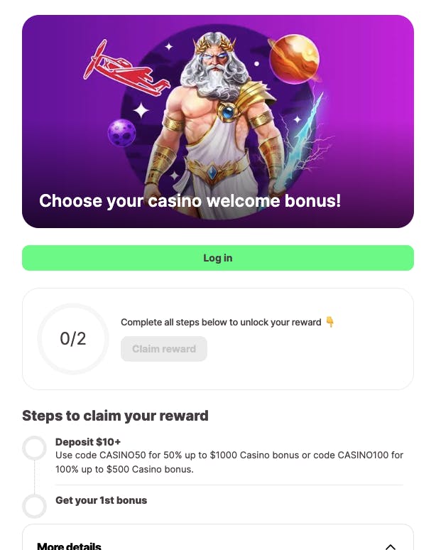 10bet casino welcome bonus