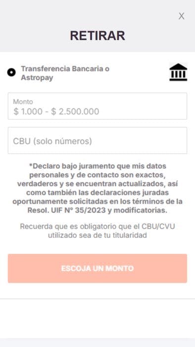 Betwarrior Argentina Retiro 2