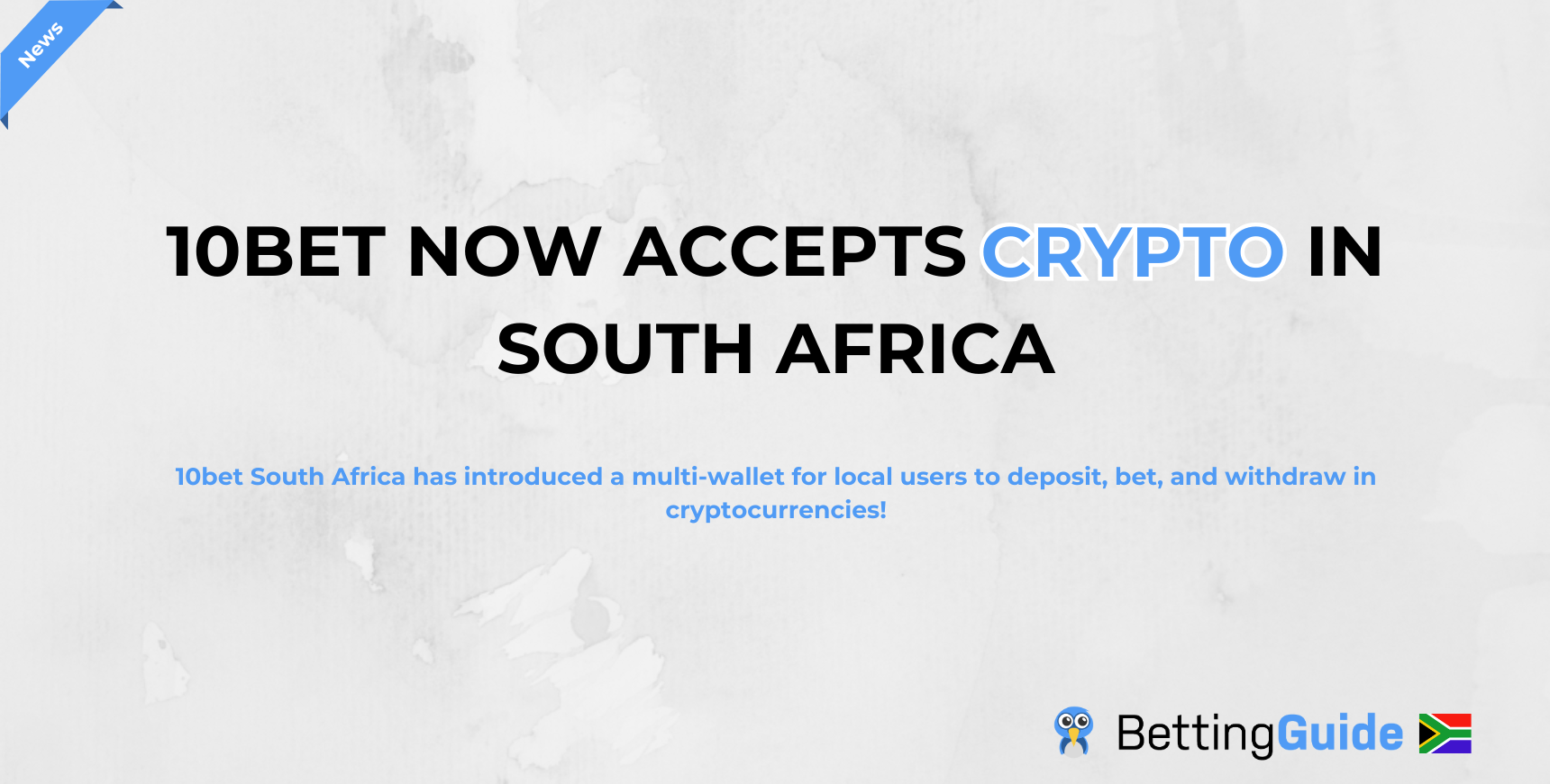 10bet now accepts crypto in South Africa