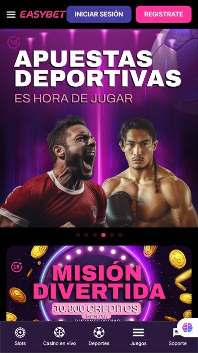 easybet pagina de inicio