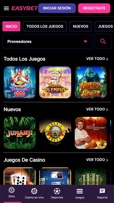 Easybet Argentina casino