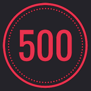 500Casino 四角いロゴ