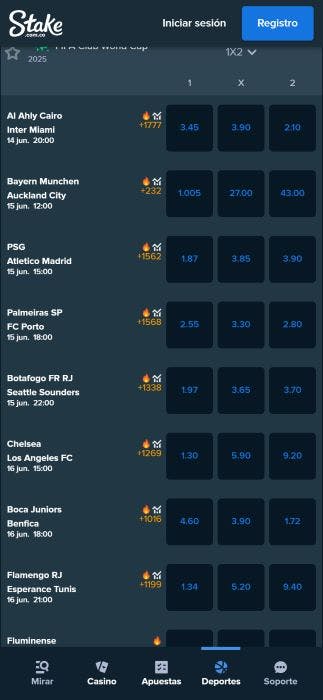 Stake - Mundial de Clubes