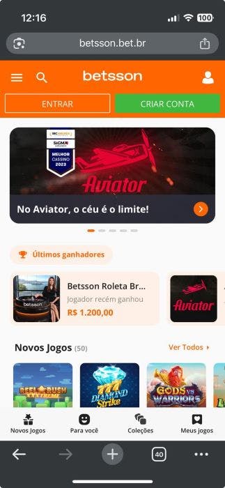 Betsson Brasil - Aviator