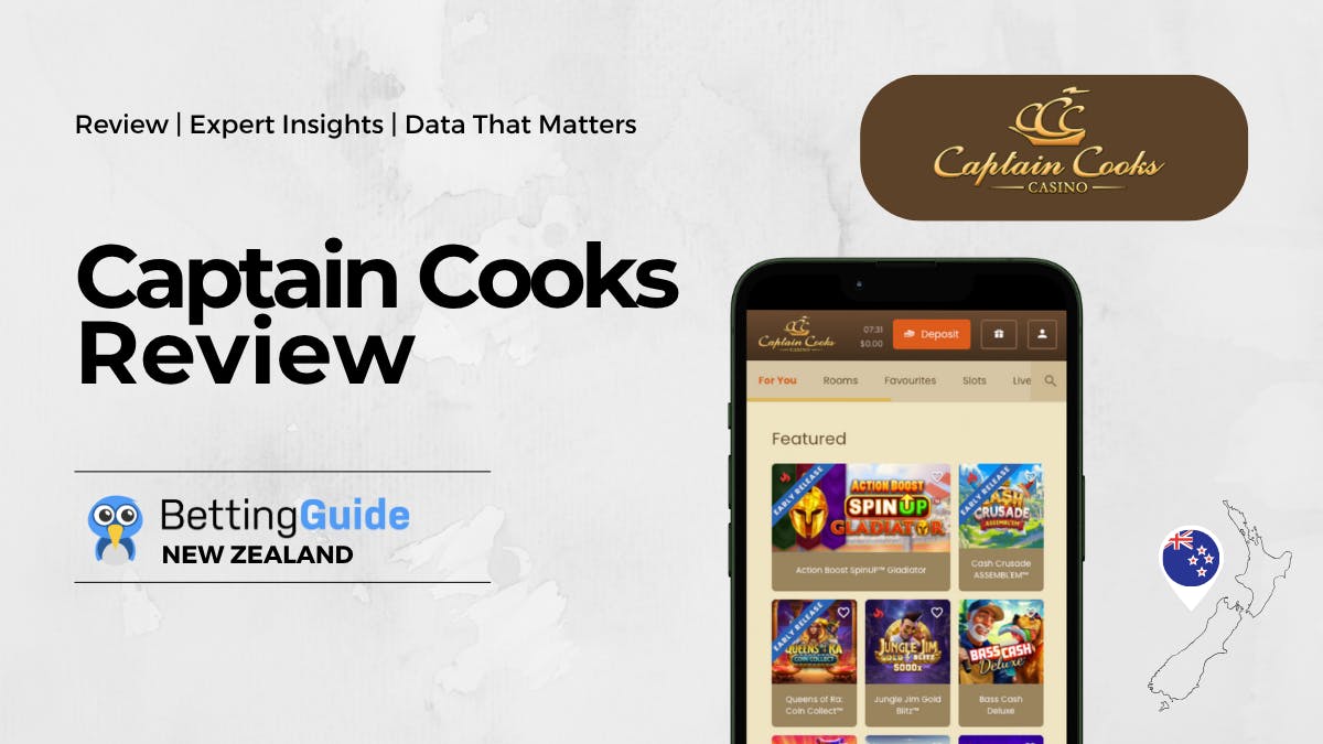 captain cooks casino nz