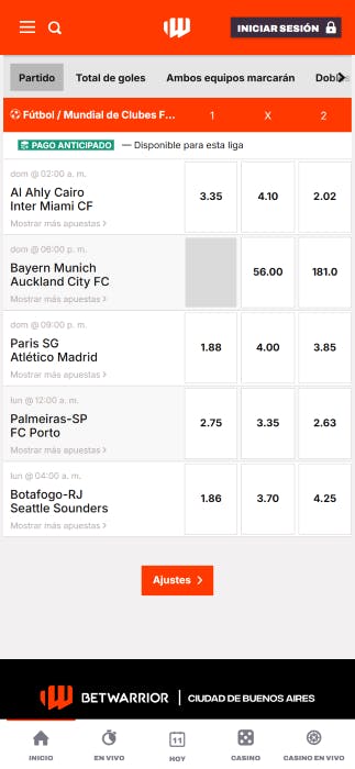 Betwarrior Argentina - Mundial de Clubes